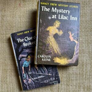 Vintage NANCY DREW MYSTERIES books - book 4 & 11